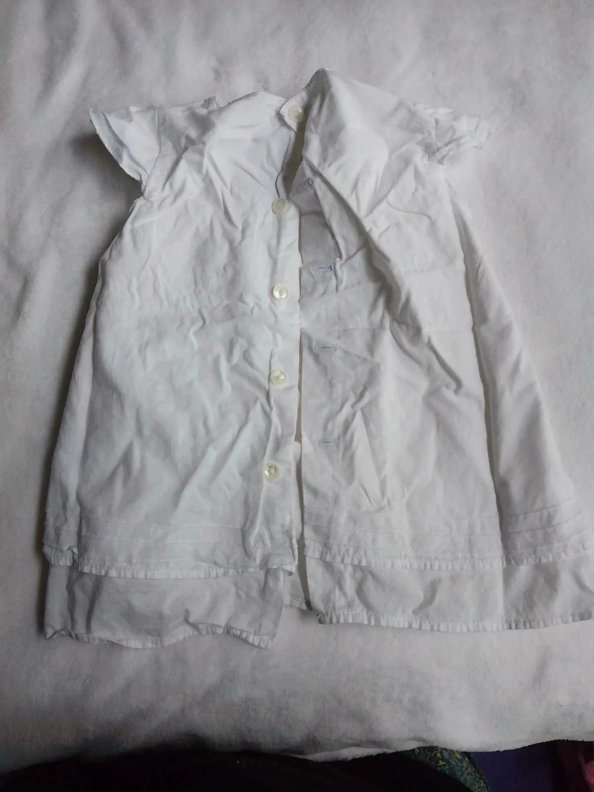 Vestido o túnica blanca 1 mes – photo 3